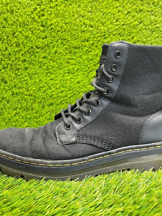 Dr. Martens Combs Mens Size 8 Black Classic Outdoor Lace Up Ankle Combat Boots main image 7